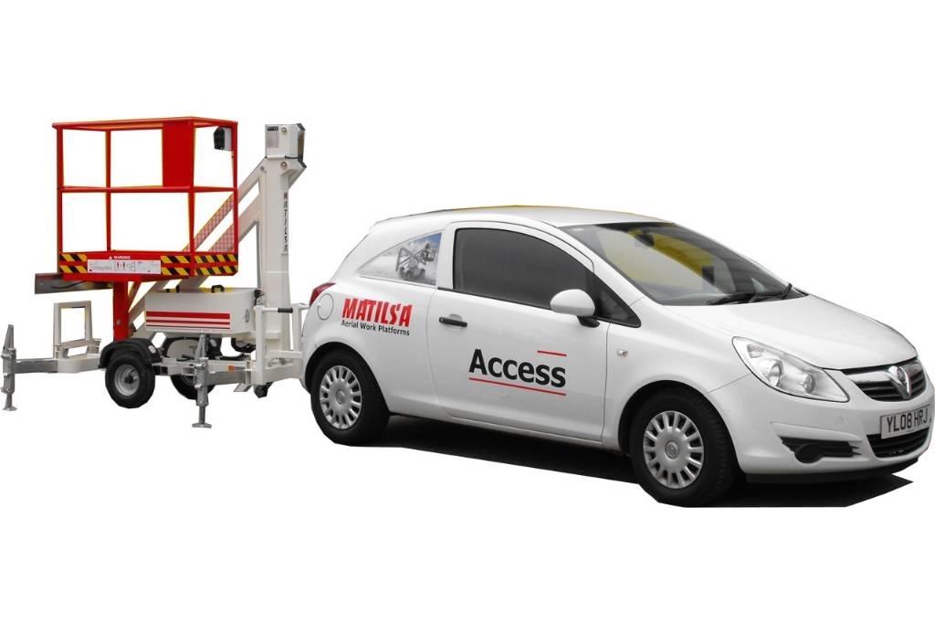 Matilsa Parma 7 高所作業台付トレーラー