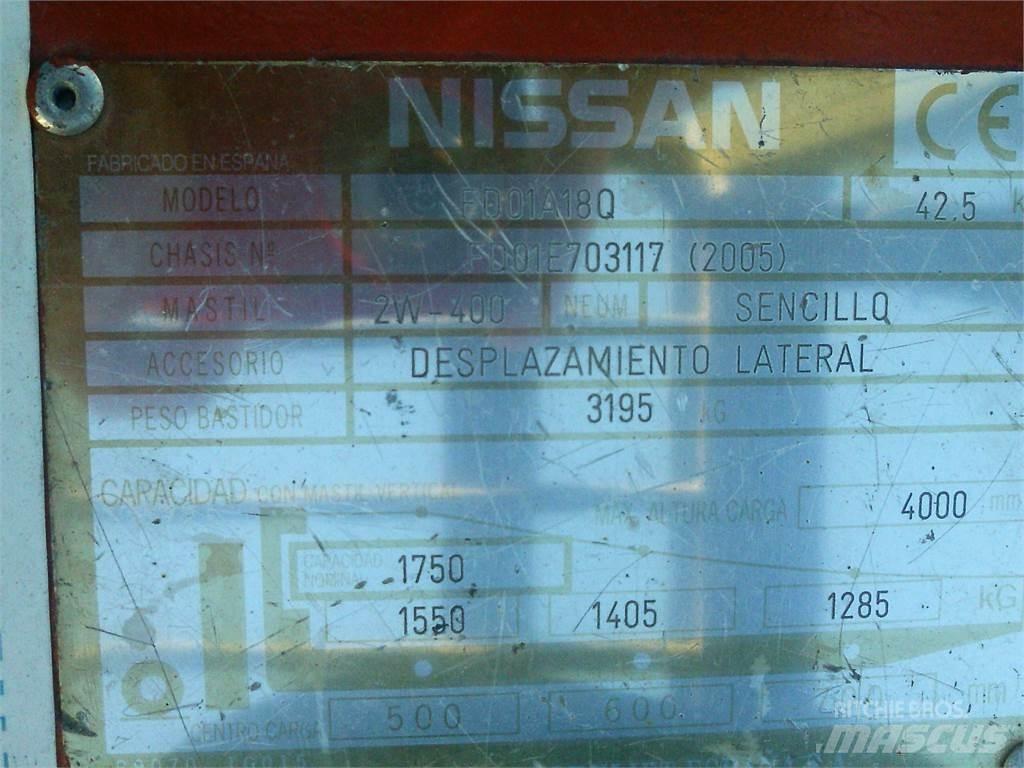 Nissan FD01A18Q ディーゼル・軽油