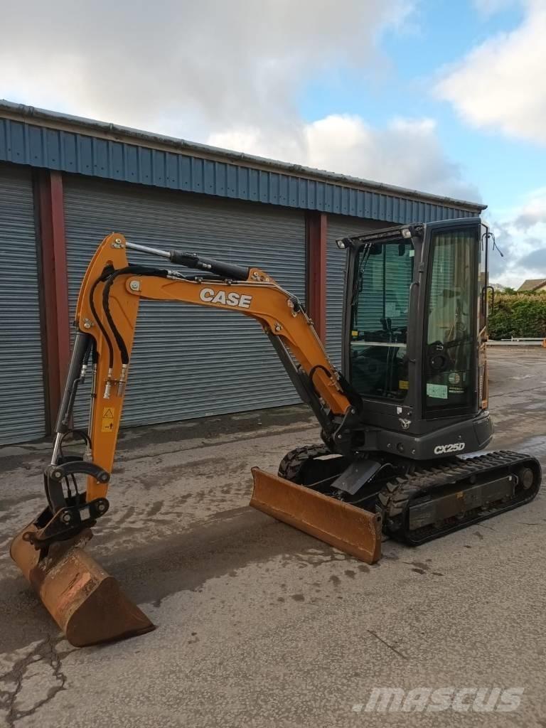 CASE CX 25 D ミニ油圧ショベル 7t以下（ミニユンボ・ミニディガー）