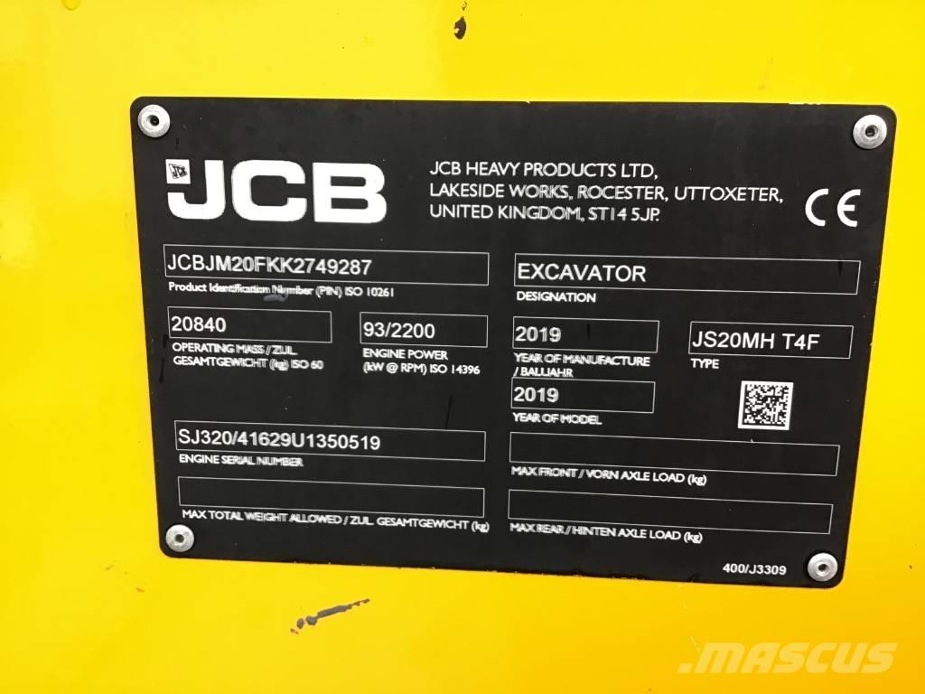 JCB JS 20 MH 廃棄物／工業産廃処理機