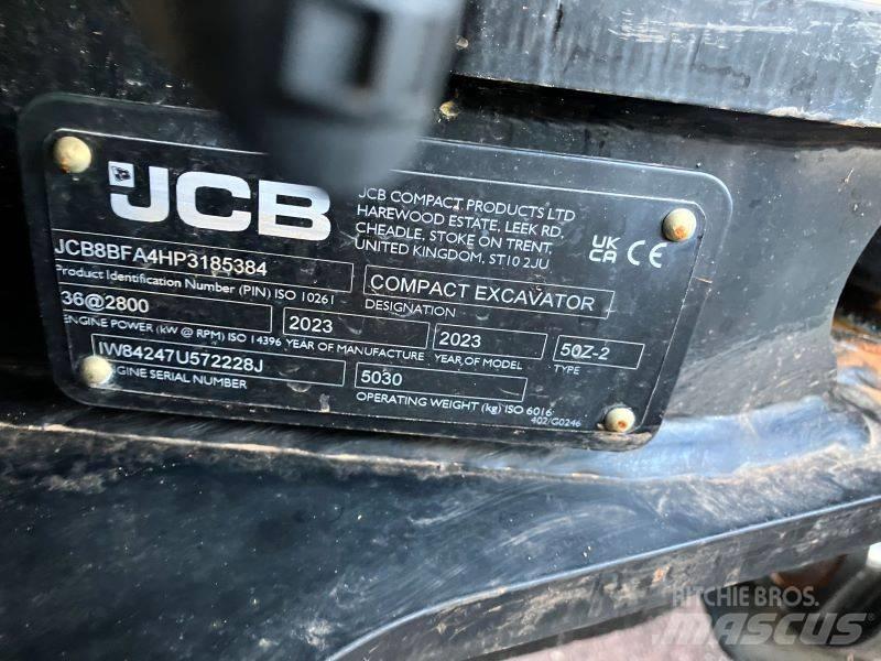 JCB 50 Z-2 ミニ油圧ショベル 7t以下（ミニユンボ・ミニディガー）