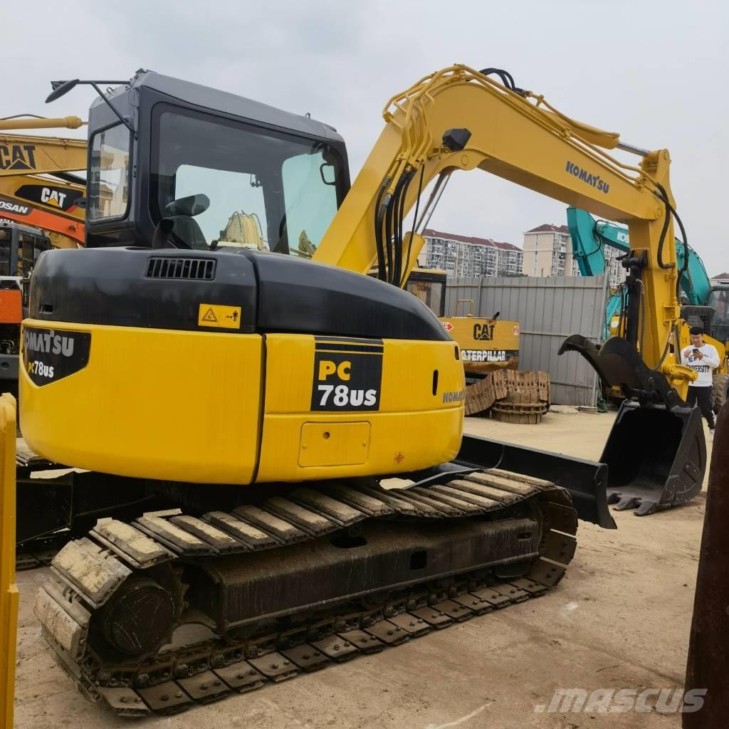 Komatsu PC78US 中型油圧ショベル 7ｔ-12ｔ（ユンボ・パワーショベル・バックホー）