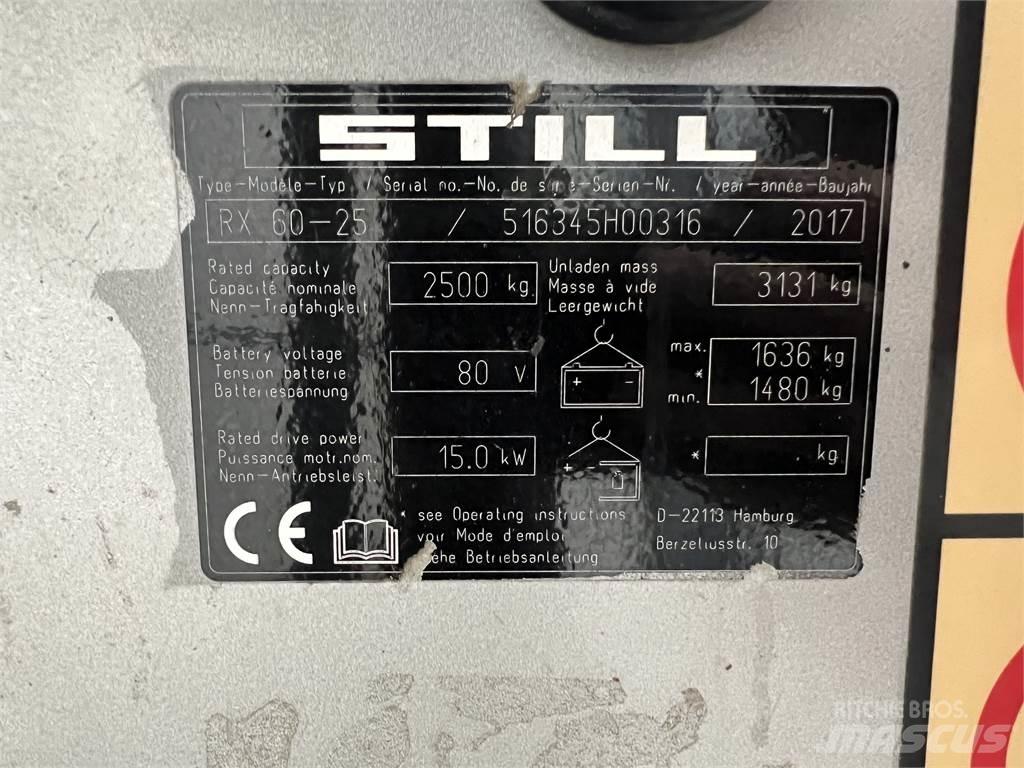 Still RX60-25 バッテリーフォークリフト