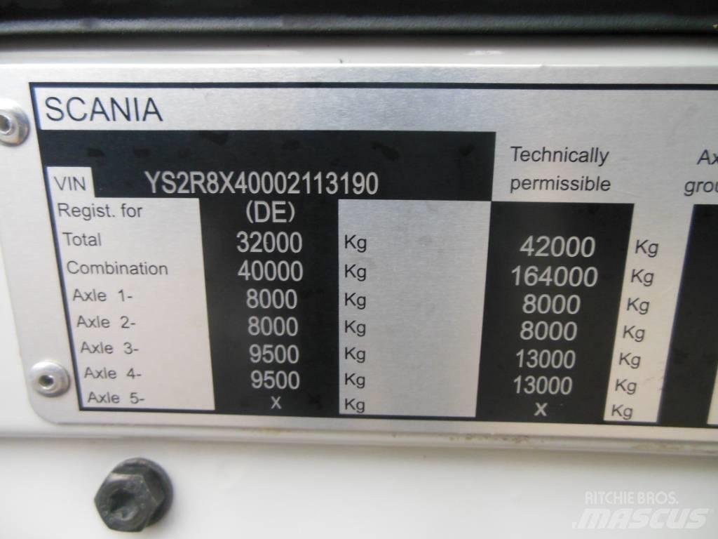 Scania R 580 LA 中古トラクターヘッド | トレーラーヘッド