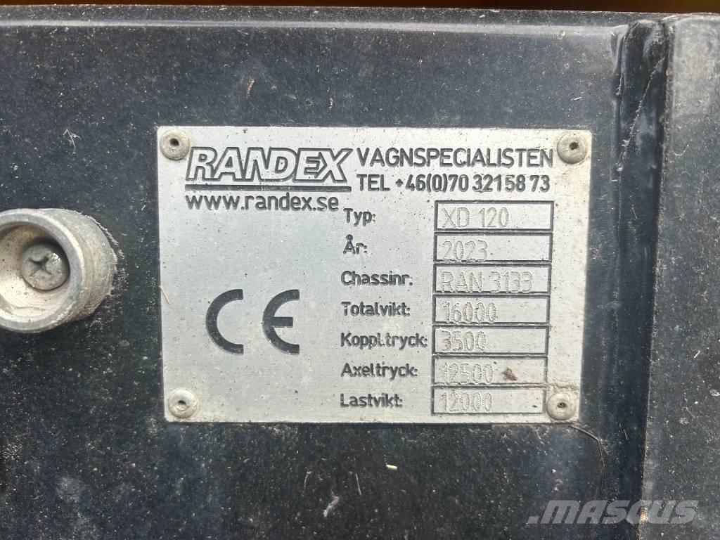 Randex XD 120 ダンプトレーラー