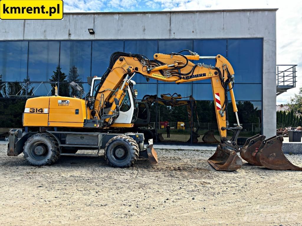 Liebherr A 314 ホイール式油圧ショベル（パワーショベル・ユンボ・バックホー）