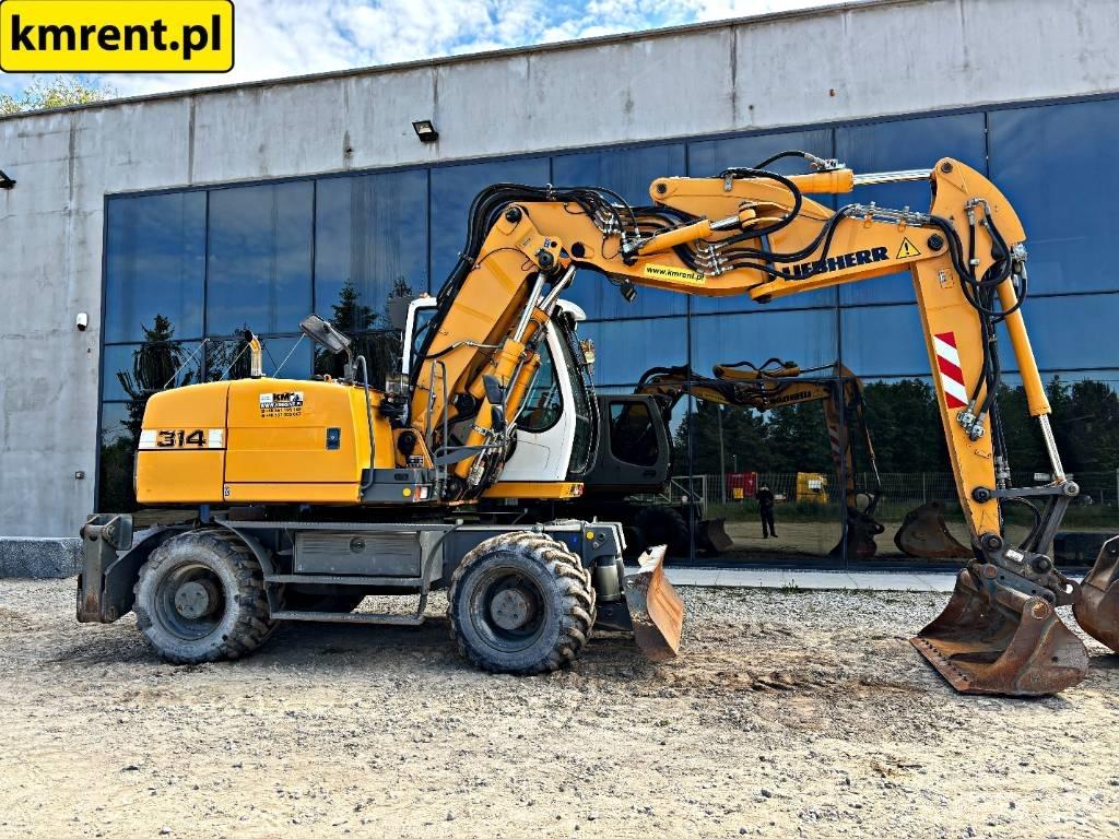 Liebherr A 314 ホイール式油圧ショベル（パワーショベル・ユンボ・バックホー）