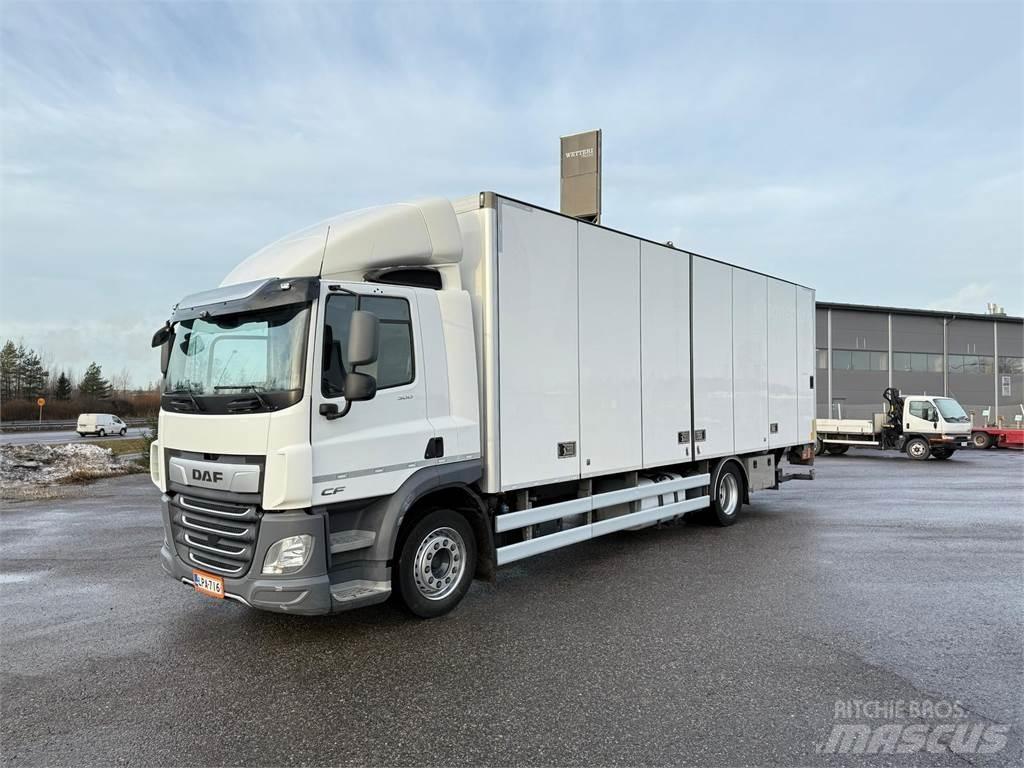 DAF CF 300 FA 4x2 ボックスボディー、ウイング、箱車