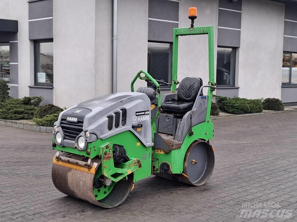 Hamm HD 8 VV タンデムローラ