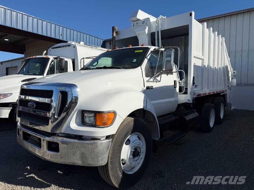 Ford F750 塵芥車、パッカー車