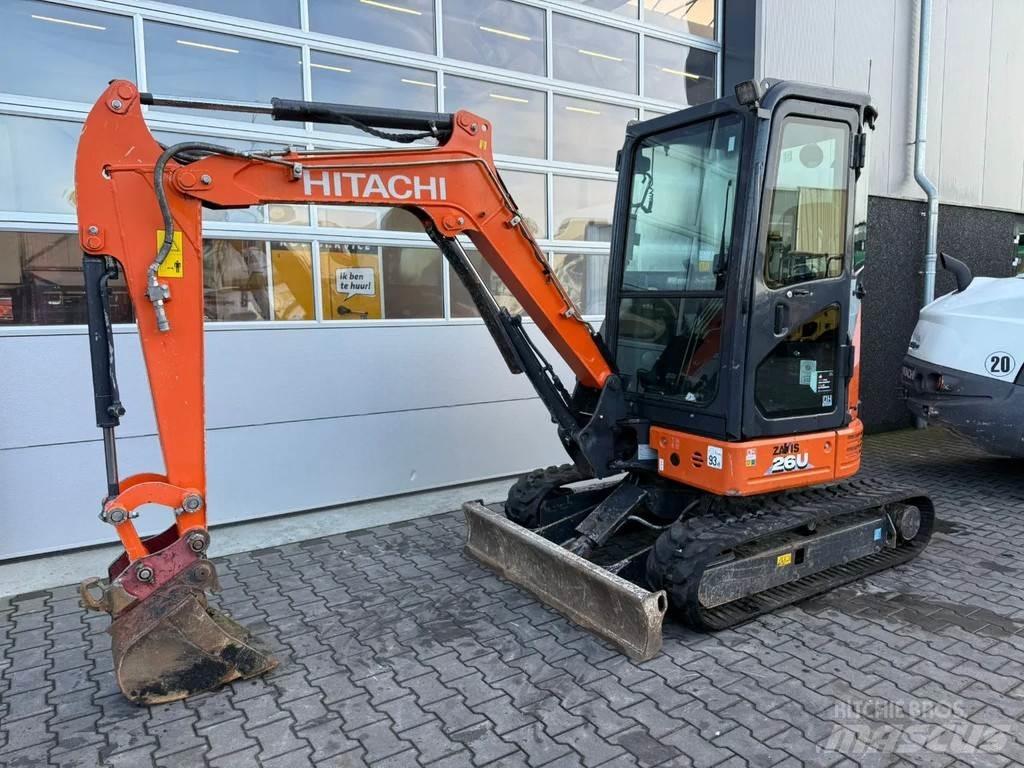 Hitachi ZX26U-6 CR ミニ油圧ショベル 7t以下（ミニユンボ・ミニディガー）