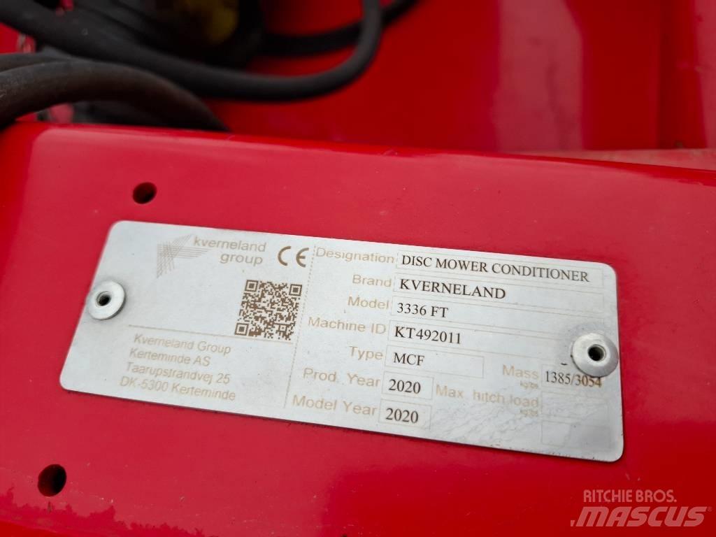 Kverneland 3336 FT モアーコンディショナー