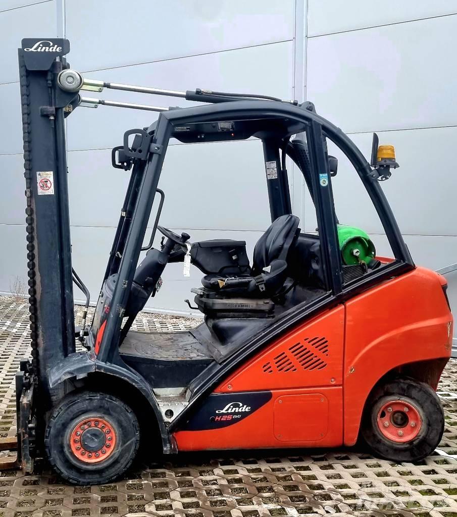 Linde H 25 T - 02 LPGフォークリフト