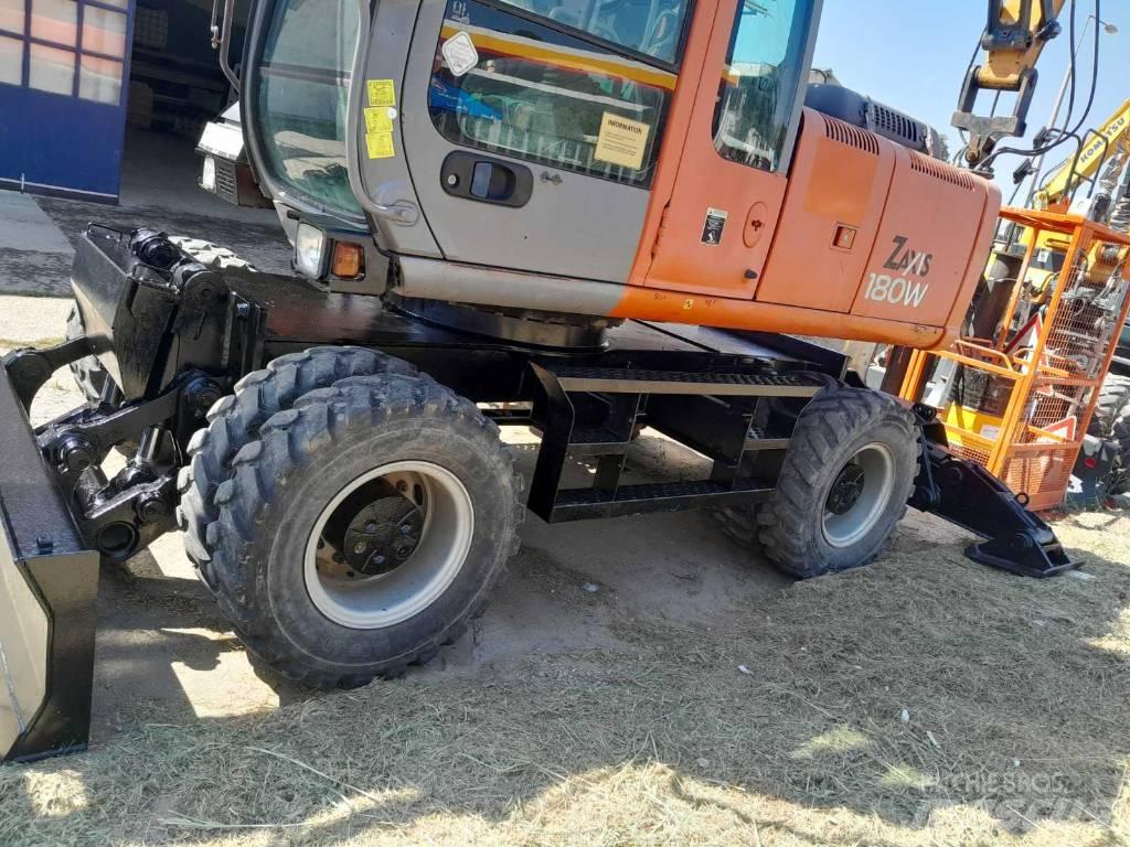 Hitachi ZX 180 W ホイール式油圧ショベル（パワーショベル・ユンボ・バックホー）