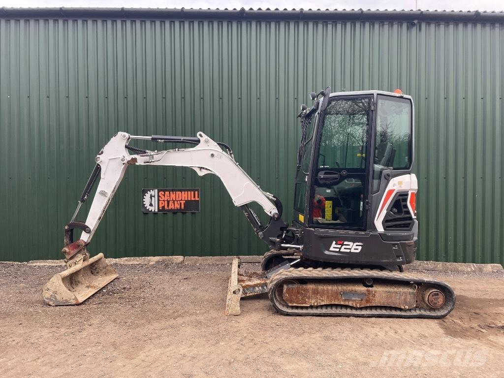 Bobcat E 26 ミニ油圧ショベル 7t以下（ミニユンボ・ミニディガー）