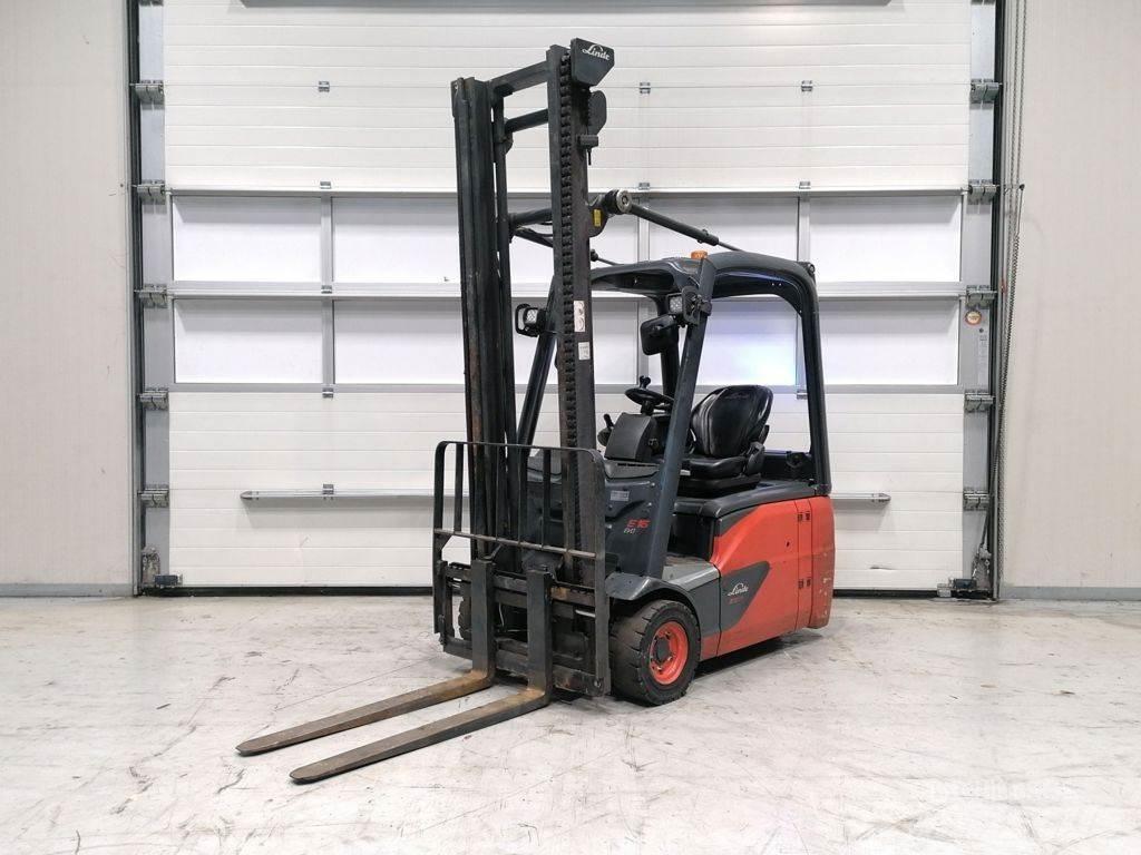 Linde E16-02 バッテリーフォークリフト