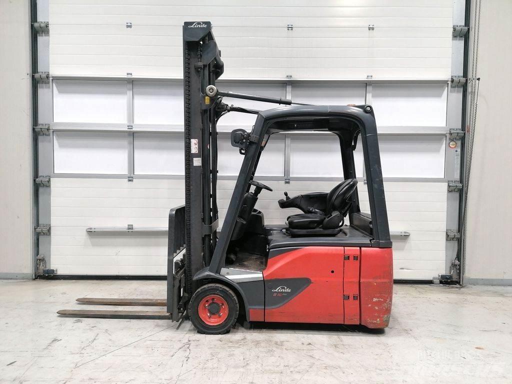 Linde E16-02 バッテリーフォークリフト