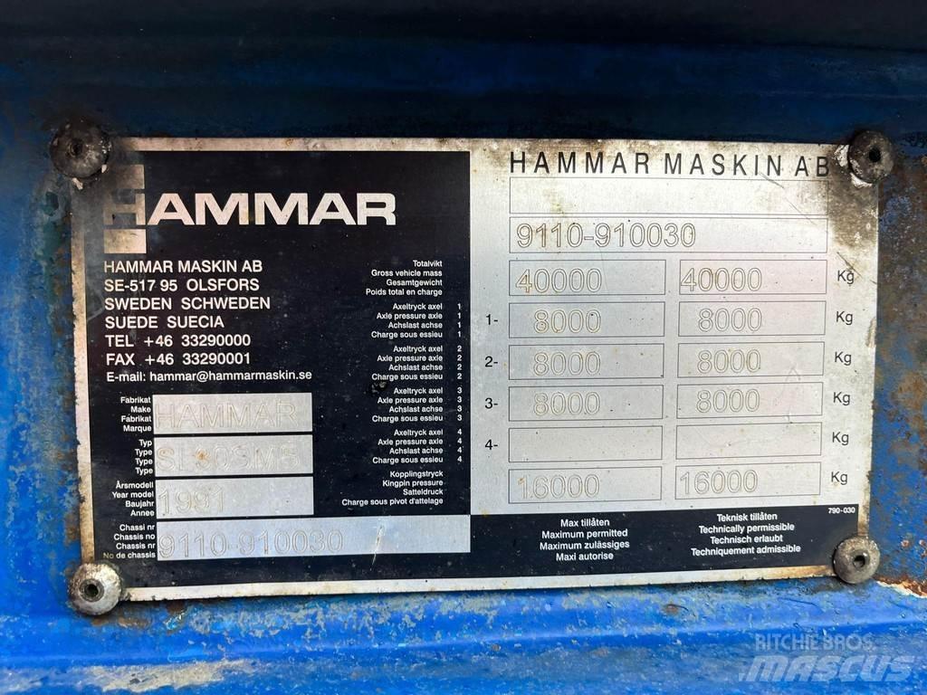 Hammar SL 30 SMS コンテナフレーム・セミトレーラー
