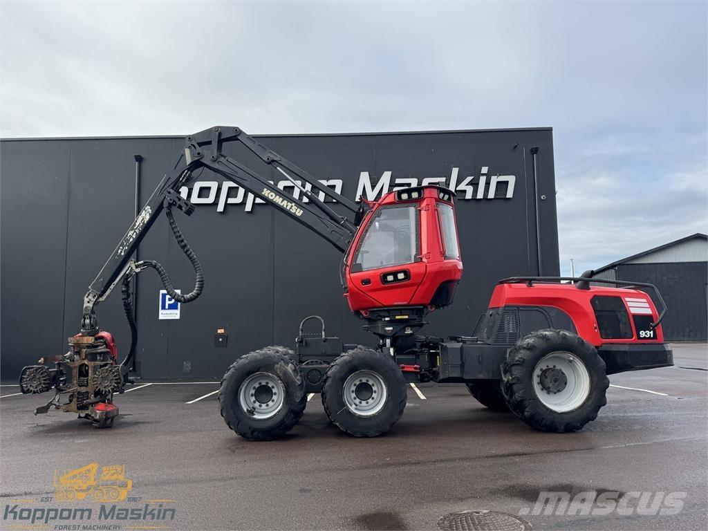 Komatsu 931 ハーベスター