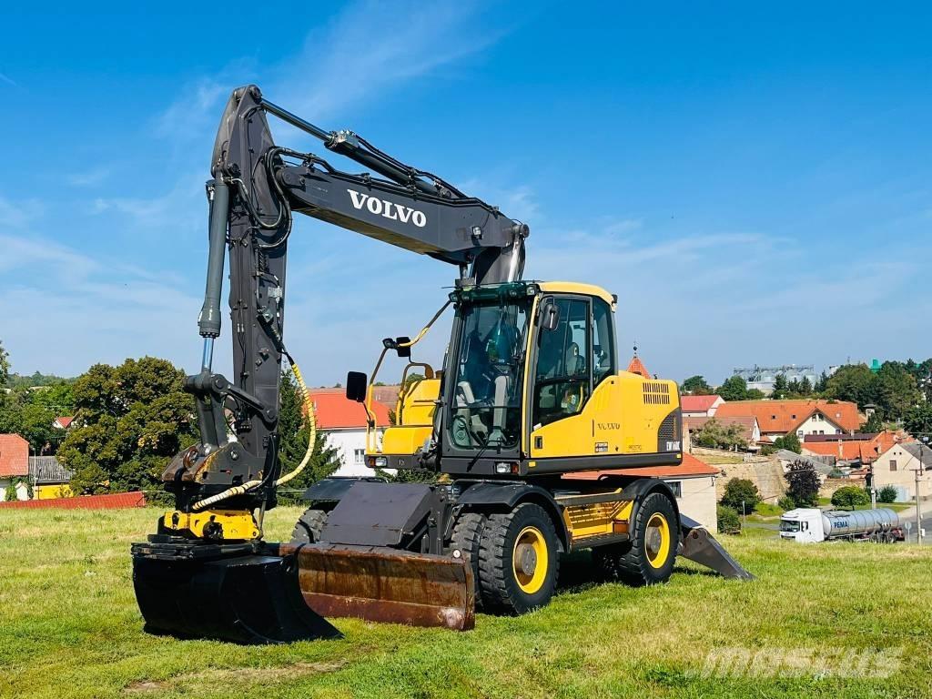 Volvo EW 160 C ホイール式油圧ショベル（パワーショベル・ユンボ・バックホー）