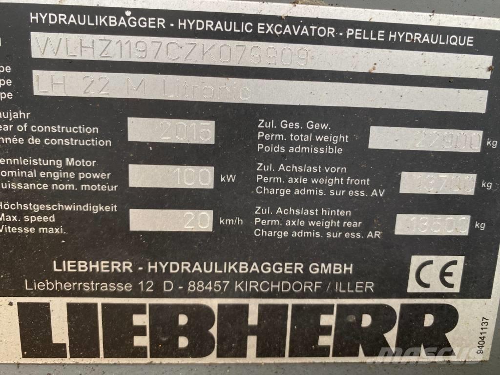 Liebherr LH 22 M 廃棄物／工業産廃処理機