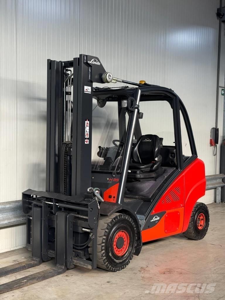 Linde H 35D-01 バッテリーフォークリフト