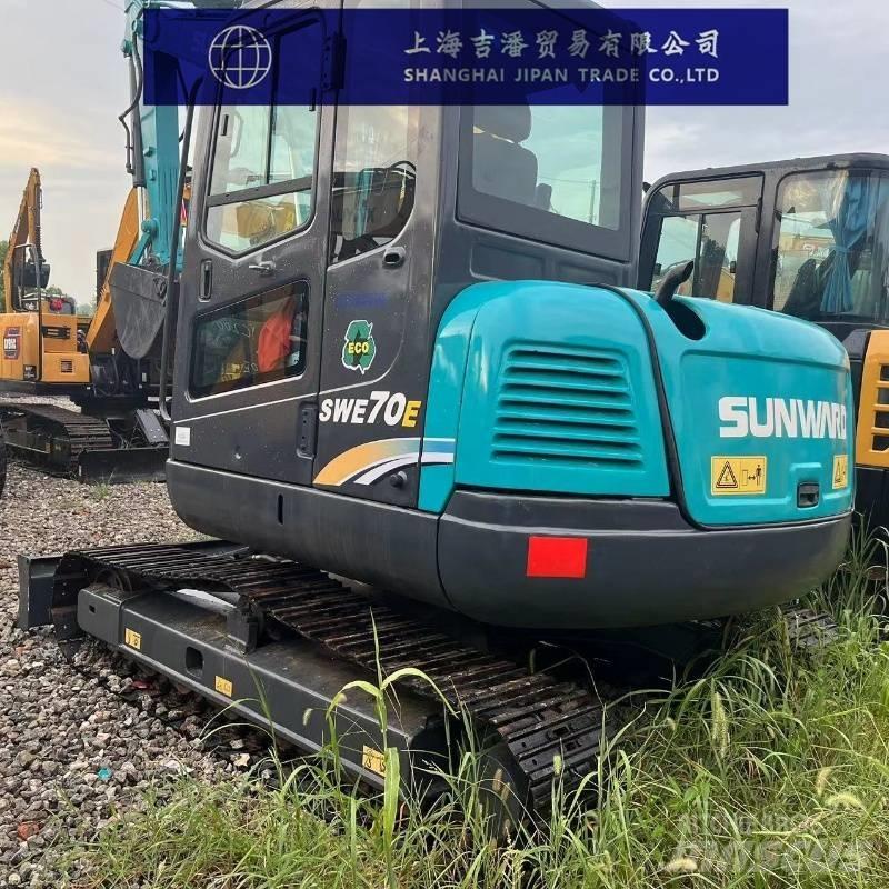 Sunward SWE 70 E ミニ油圧ショベル 7t以下（ミニユンボ・ミニディガー）
