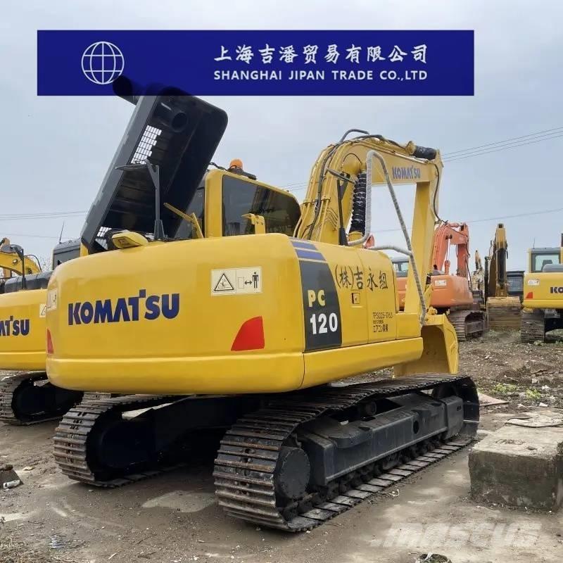Komatsu PC 120 中型油圧ショベル 7ｔ-12ｔ（ユンボ・パワーショベル・バックホー）
