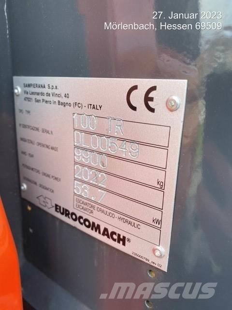 Eurocomach 100TR ミニ油圧ショベル 7t以下（ミニユンボ・ミニディガー）
