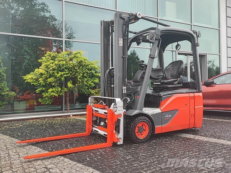 Linde E16-02 バッテリーフォークリフト