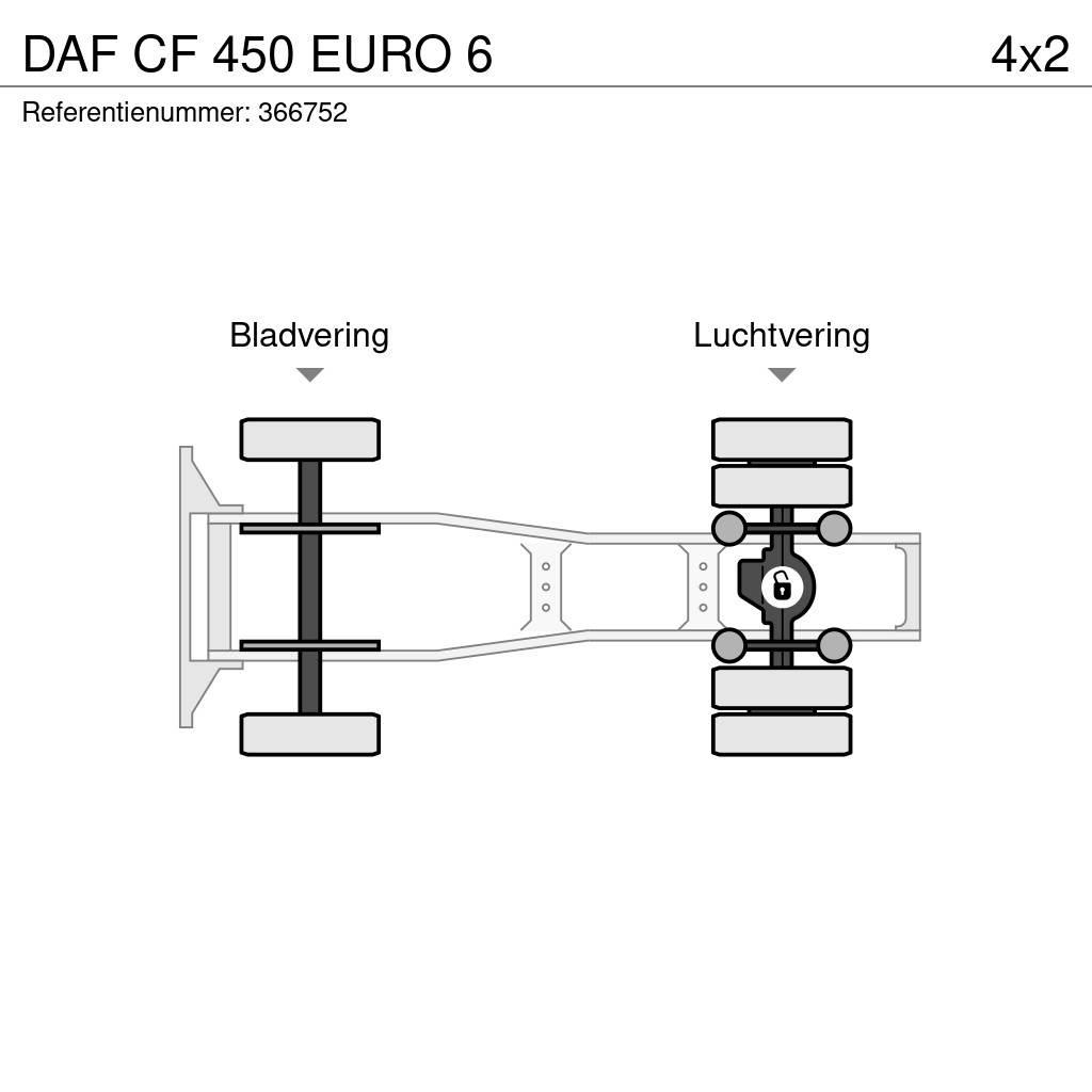 DAF CF 450 EURO 6 中古トラクターヘッド | トレーラーヘッド