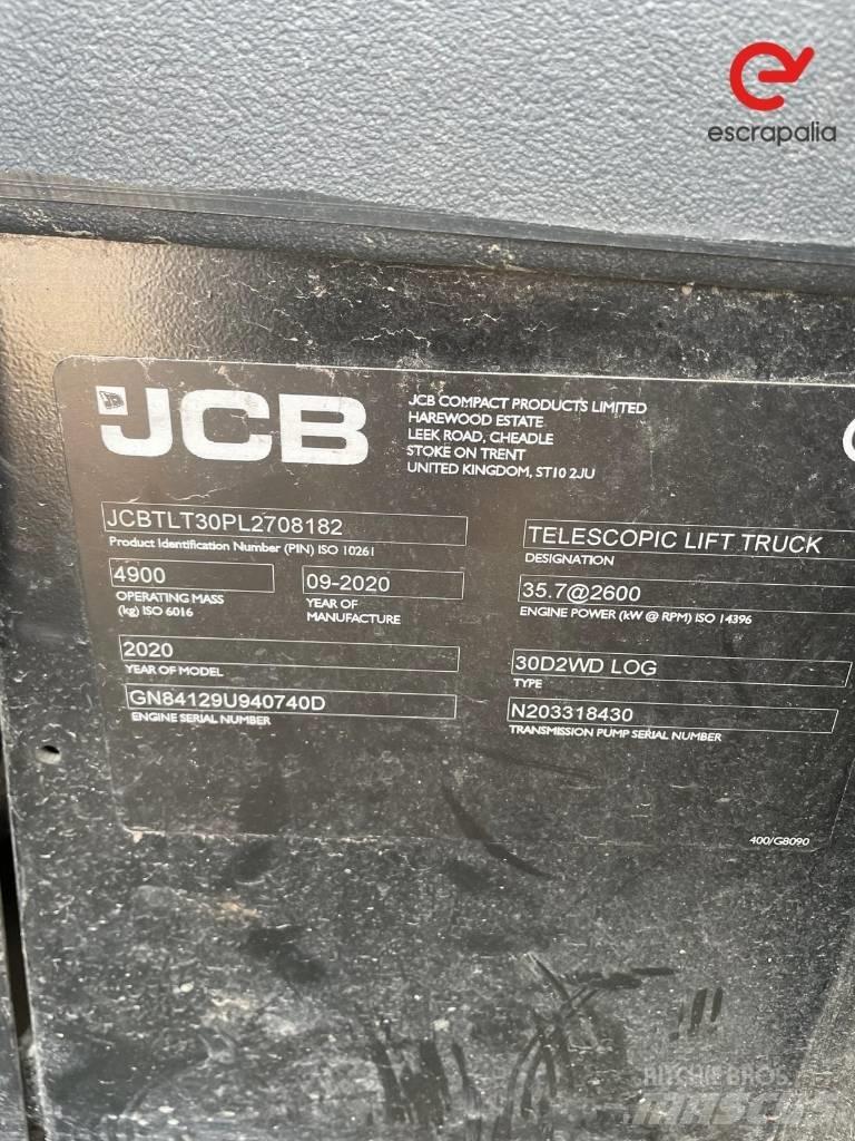 JCB TLT 30D2WD LOG テレスコーピックハンドラー