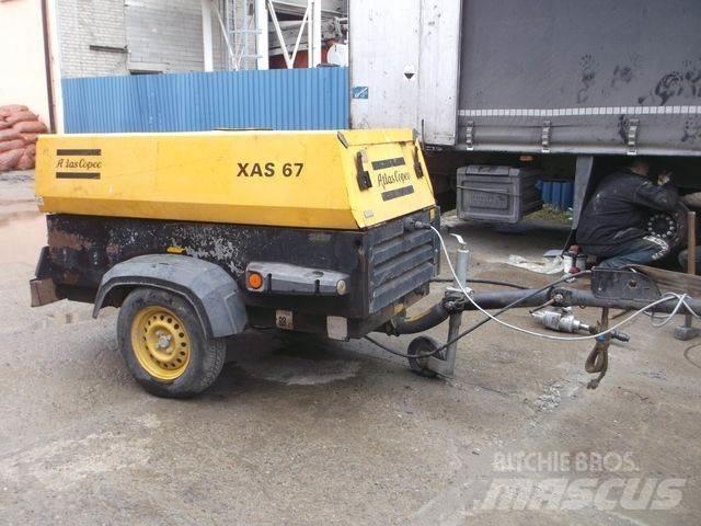 Atlas Copco XAS 67 コンプレッサー