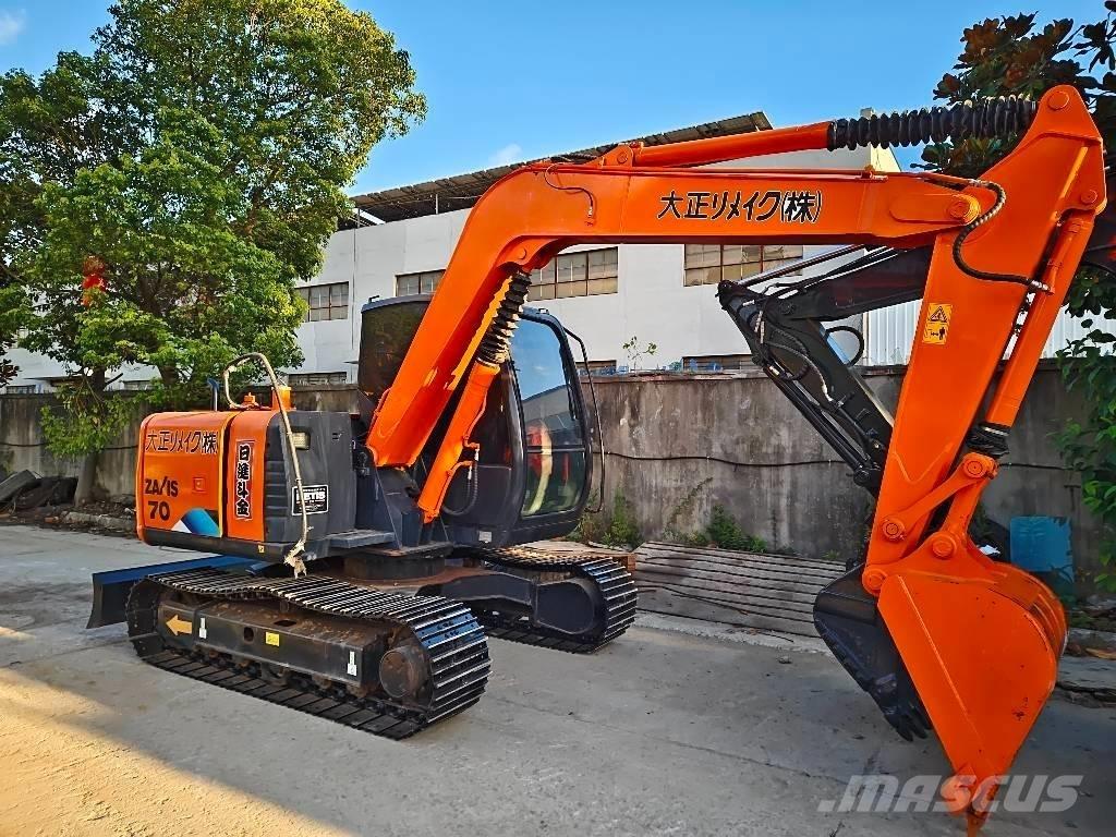 Hitachi ZX 70 中型油圧ショベル 7ｔ-12ｔ（ユンボ・パワーショベル・バックホー）