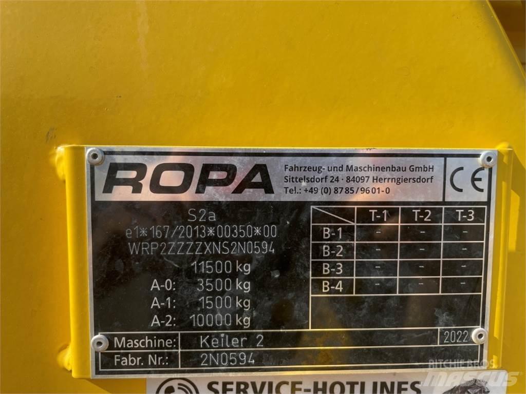 Ropa KEILER 2 ジャガイモ収穫機・掘取機