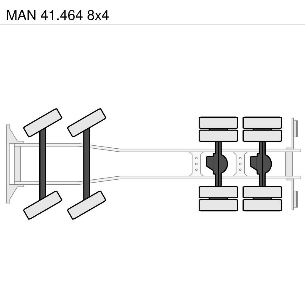 MAN 41.464 8x4 コンバイン／バキュームトラック