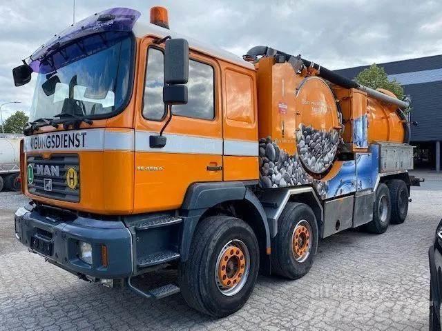 MAN 41.464 8x4 コンバイン／バキュームトラック