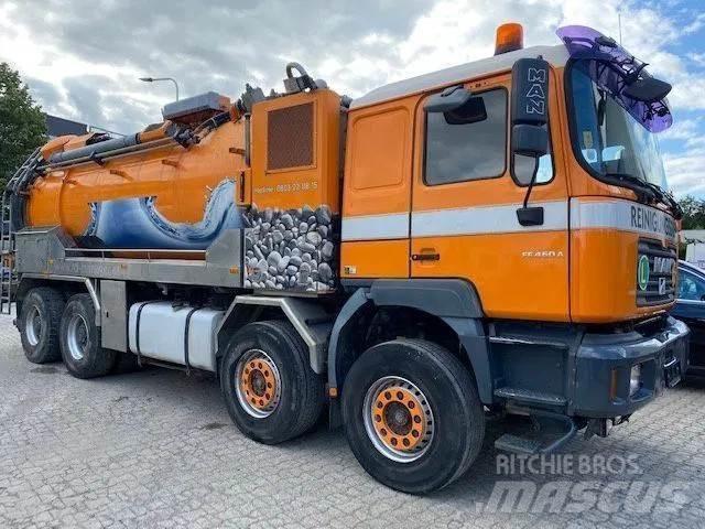 MAN 41.464 8x4 コンバイン／バキュームトラック