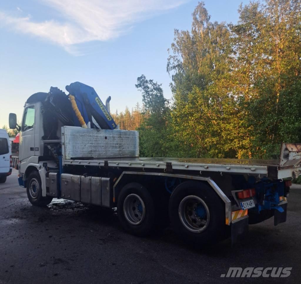Volvo FH 12 380 クレーントラック、ユニック車
