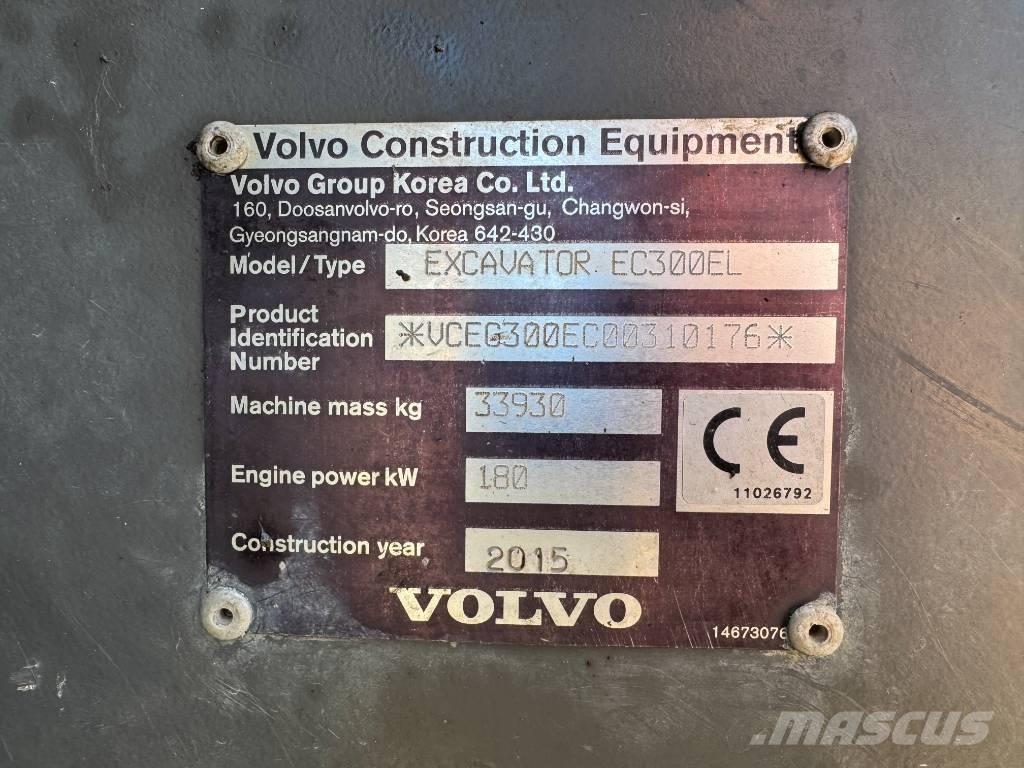 Volvo EC 300 E 大型油圧ショベル12t以上（パワーショベル・ユンボ）