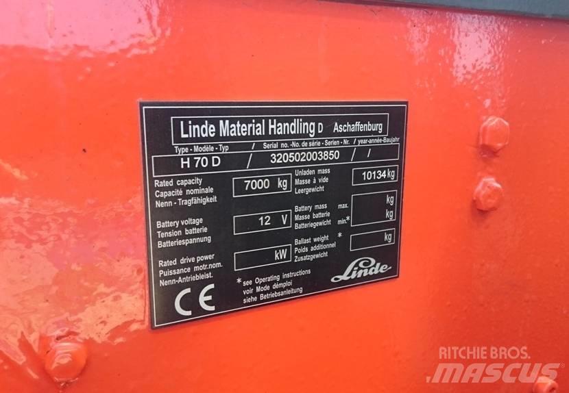Linde H 70 D ディーゼル・軽油