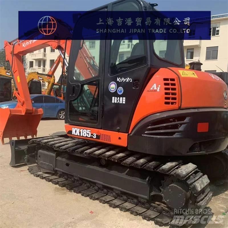 Kubota KX 185-3 中型油圧ショベル 7ｔ-12ｔ（ユンボ・パワーショベル・バックホー）