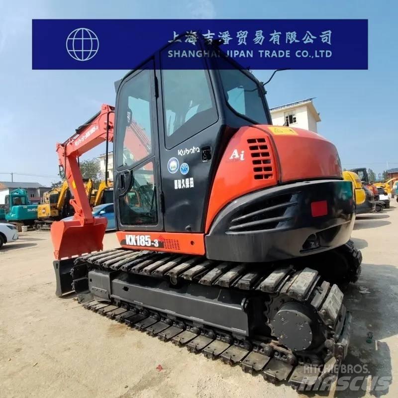 Kubota KX 185-3 中型油圧ショベル 7ｔ-12ｔ（ユンボ・パワーショベル・バックホー）