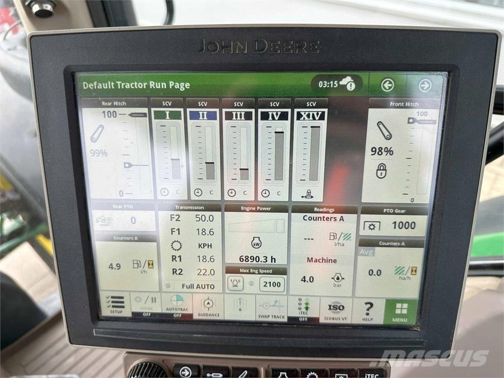 John Deere 6155R トラクター