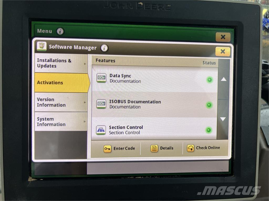 John Deere 6R 195 トラクター