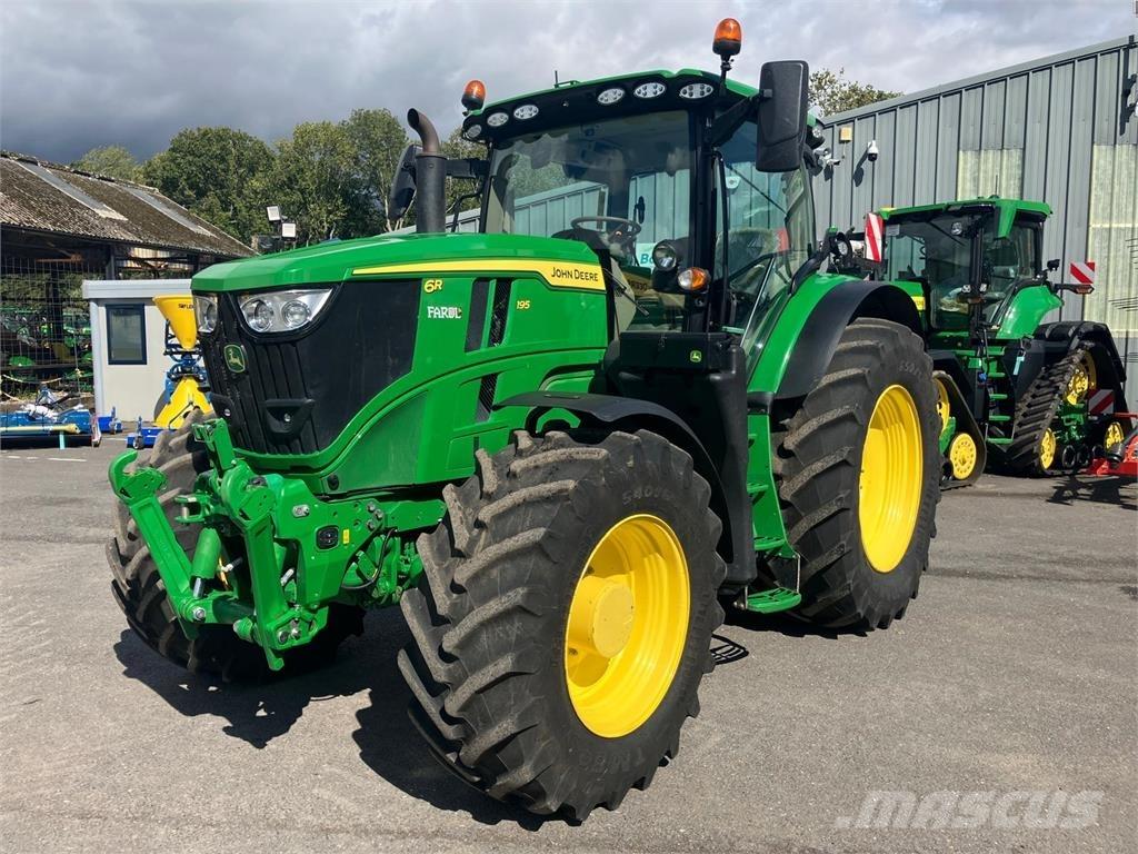 John Deere 6R 195 トラクター