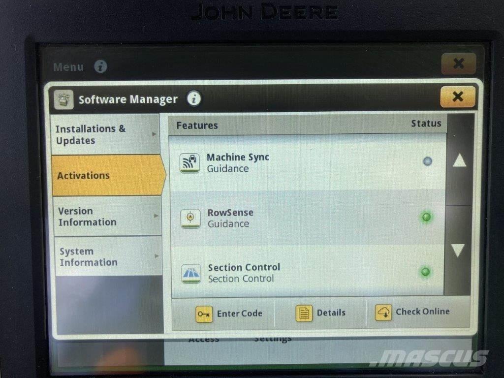 John Deere 6R 215 トラクター