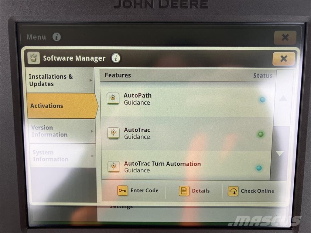 John Deere 7R 310 トラクター