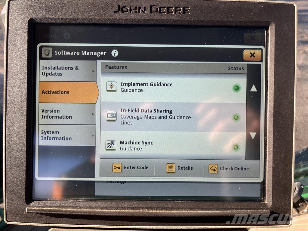 John Deere 7R 330 トラクター