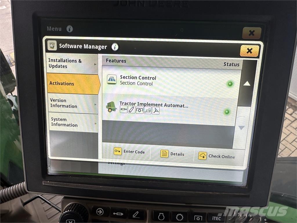 John Deere 8R 370 トラクター